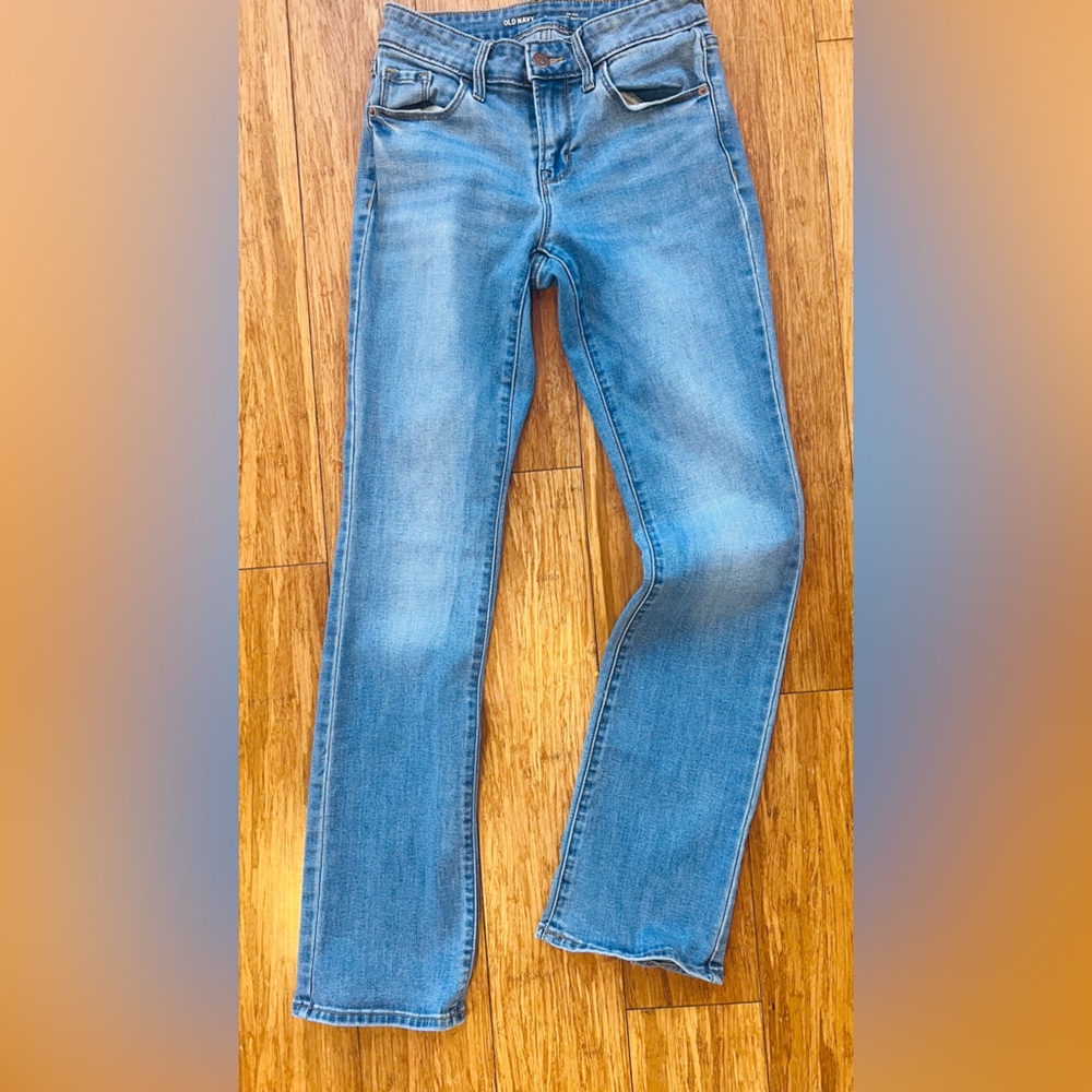 Bootcut jeans, Medium wash, Mid-rise